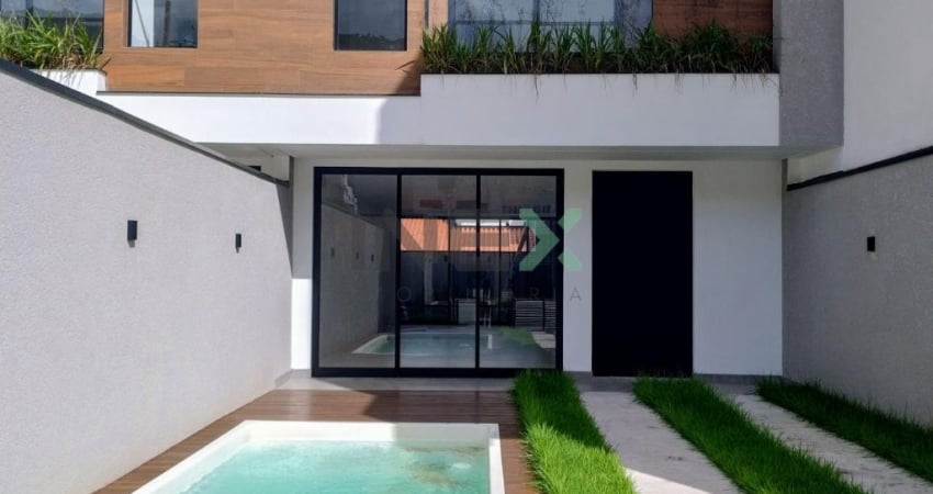 Sobrado alto padrão 3 suítes 2 vagas São Francisco de Assis, Lot Terras Altas, em Camboriú-SC
