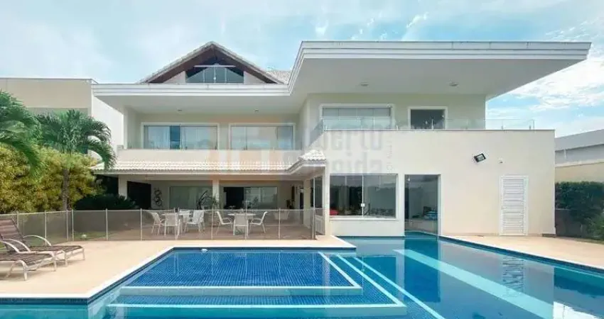 Linda Casa à Venda no Santa Mônica Jardins Barra da Tijuca de 700m² com Sala Ampla 5 Suítes com Closets 1 Elevador Piscina Sauna Varanda Gourmet