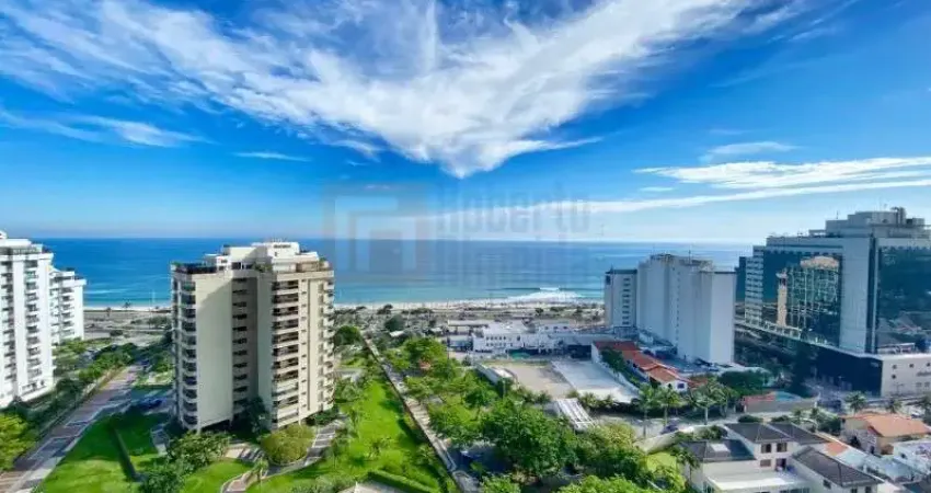 Magnífico Apartamento à Venda na Praia da Barra da Tijuca Frontal Mar Condomínio Golden Green de 430m²  com 6 Quartos Sendo 4 Suítes 4 Vagas Varandão