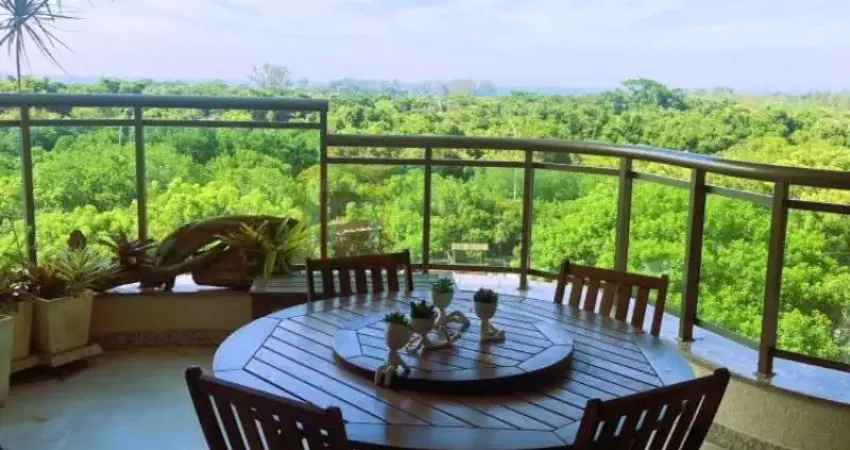 Lindo Apartamento Reformado com Vista Mar à Venda no Américas Park Barra da Tijuca de 160m² com 4 Suítes Sala 2 Ambientes Varandão 2 Vagas de Garagem