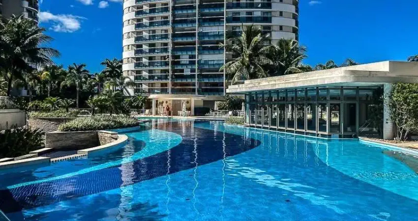 Magnífica cobertura duplex à venda santa mônica jardins barra da tijuca de 436m² com sala 3 ambientes 4 suítes 8 banheiros piscina 4 vagas de garagem