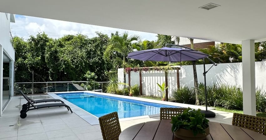 Casa de alto padrão a venda em Alphaville 1 com 5 suítes