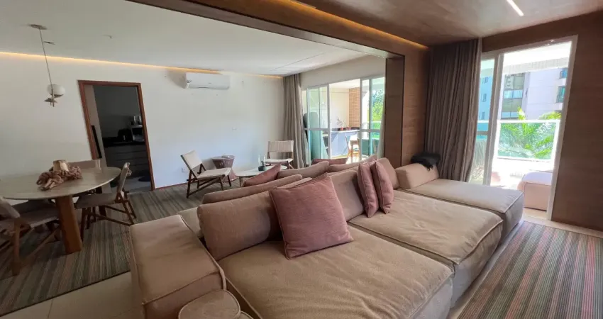 Apartamento à venda alphaville 1 com 4/4  sendo 3 suítes e 3 vagas