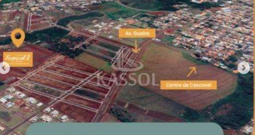 Terreno à venda na Avenida Guaíra, 1770, Recanto Tropical, Cascavel