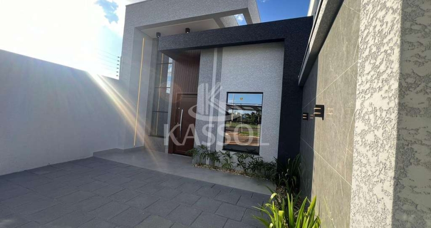 Oportunidade de casa nova em região de crescente desenvolvimento.