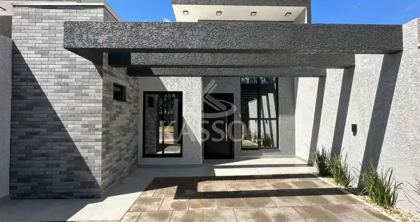Casa recém-construída no Bairro Tropical 3, Cascavel-PR