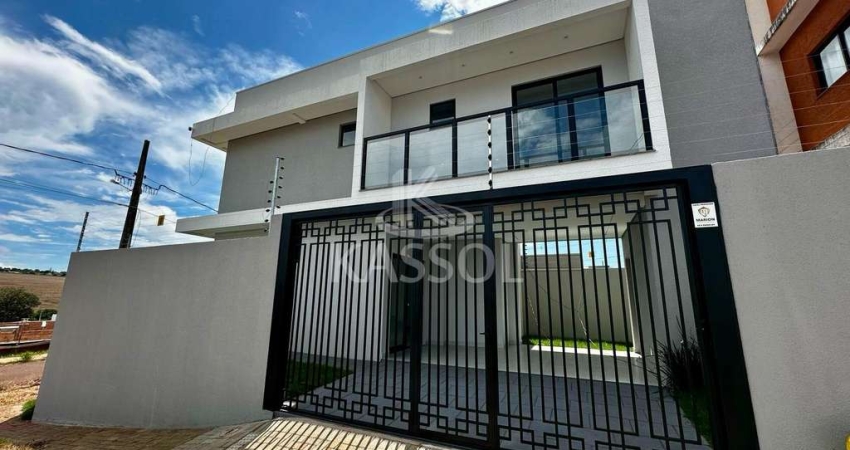 Sobrado à venda, JD MORUMBI, CASCAVEL - PR Novo pronto para morar