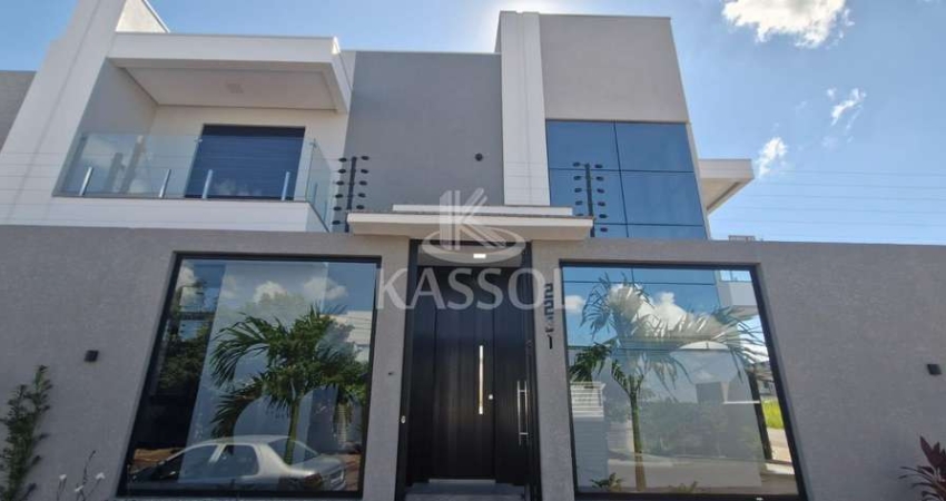 Sobrado novo de esquina, com 3 suites com sacada, fino acabamento em alto padrao