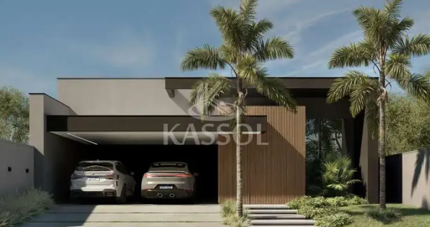 Casa térrea em construção no Tropical III com 3 suites piscina aquecida 4 vagas