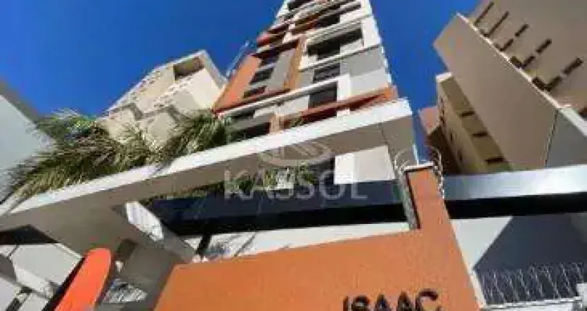 Apartamento para locação no edificio isaac newton semi mobiliado no centro