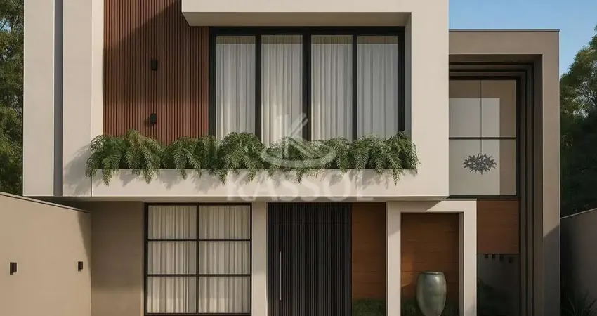 Sobrado em construção no maria luiza 3 suítes piscina alto padrão próx festval