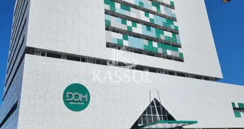O centro médico dom medical center é projetado para profissionais da área da