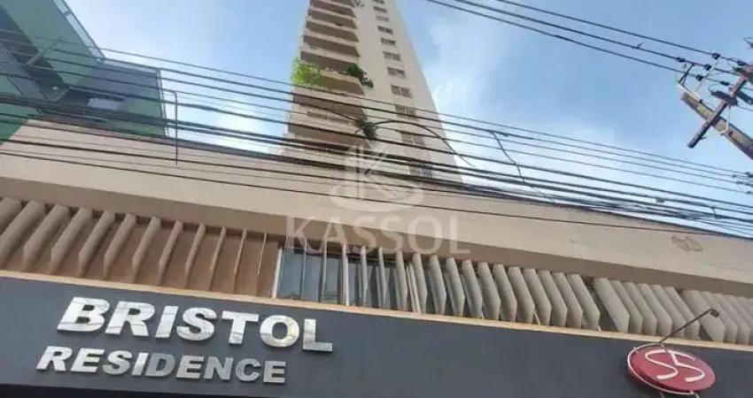 Apartamento para locação no centro ed. bristol 2 quartos com ar condicionado