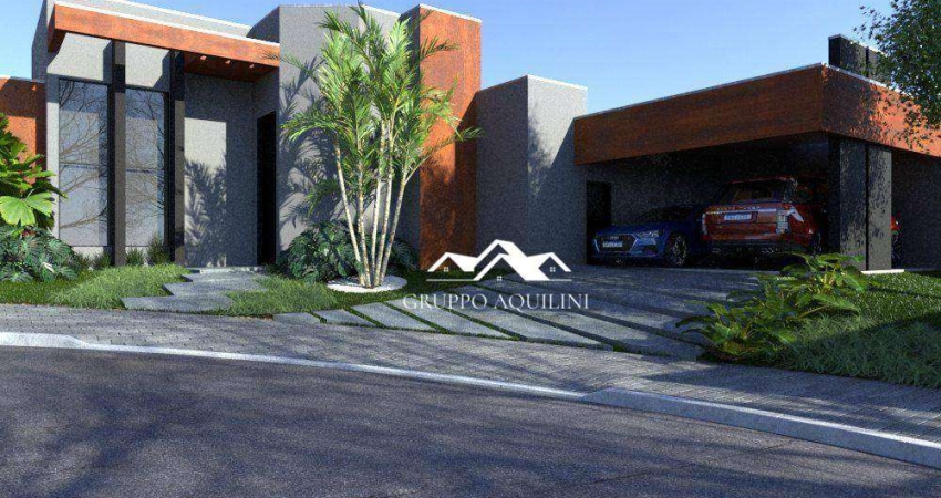 Casa com 3 dormitórios à venda, 143 m² por R$ 1.600.000,00 - Condomínio Terras do Vale - Caçapava/SP