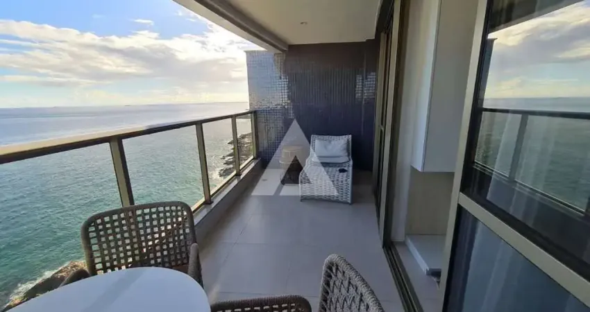 Apartamento na Ondina PORTEIRA FECHADA com 1 quarto, 44m² à venda por R$ 1.100.000,00