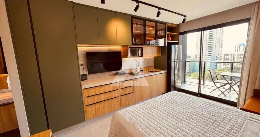 Studio no alive vitória, porteira fechada, 29m² à venda por r$695.000,00