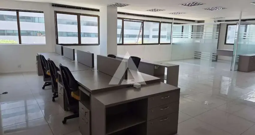 Sala com 111,00m²para alugar no hangar business por r$ 9.300,00 - paralela- salvador/ba