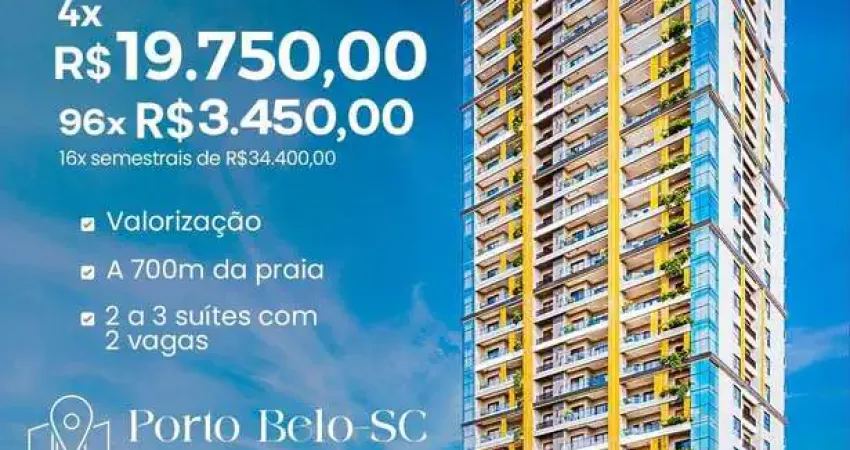 Residencial aquarella - apartamento à venda no bairro meia praia - itapema/sc