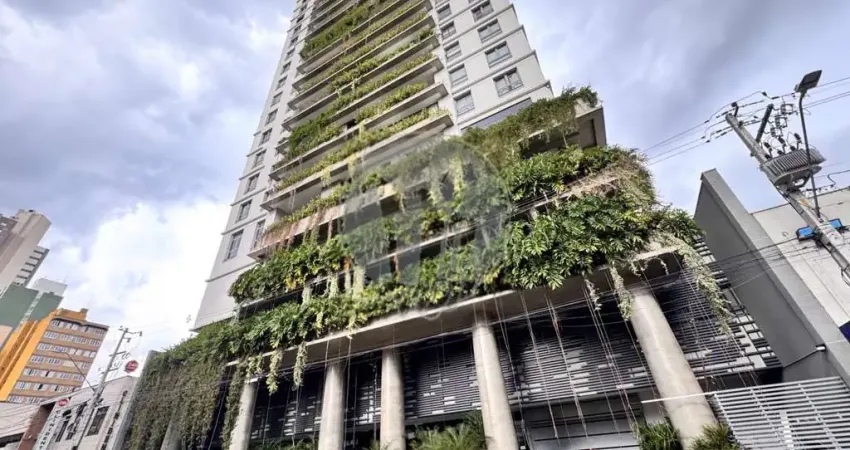 Apartamento central com 2 dormitorios com 1 suite, 1 vaga proximo a ufpr