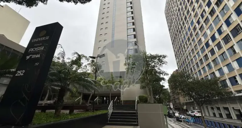 Apartamento com 1 quarto  para alugar, 36.58 m2 por R$1450.00  - Centro - Curitiba/PR
