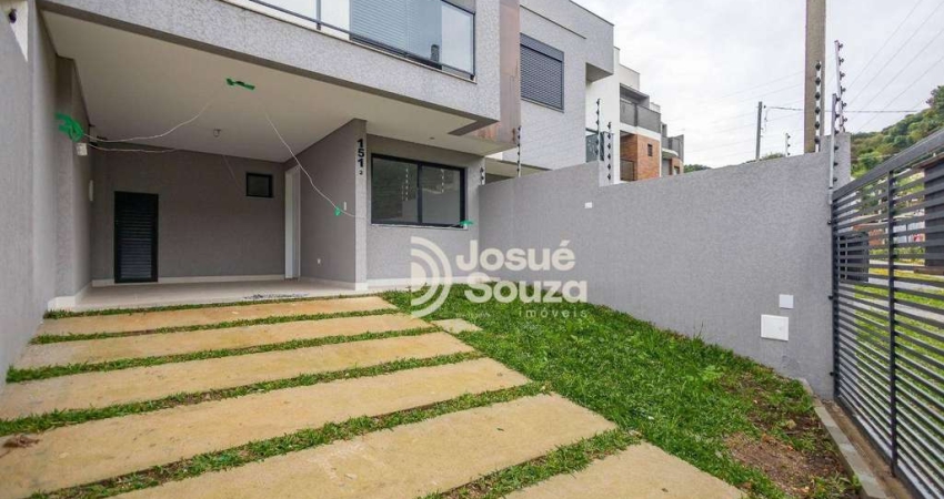 Sobrado com 3 dormitórios à venda, 144 m² por R$ 759.000,00 - Uberaba - Curitiba/PR