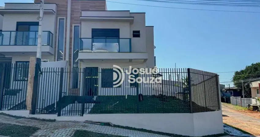Sobrado com 3 dormitórios à venda, 104 m² por R$ 675.000,00 - Atuba - Curitiba/PR
