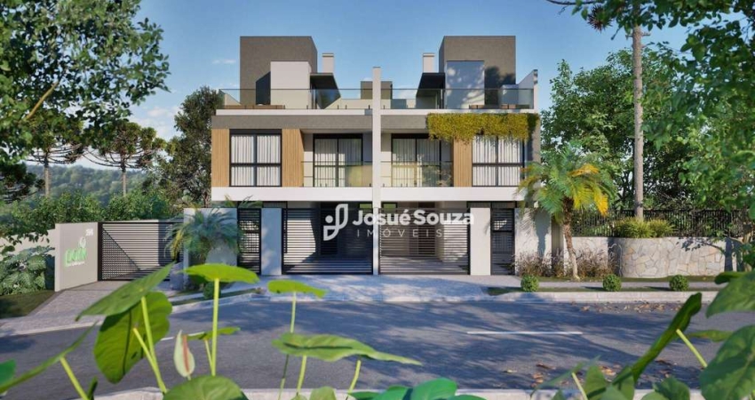 Sobrado com 3 dormitórios à venda, 144 m² por R$ 1.029.000,00 - Mercês - Curitiba/PR