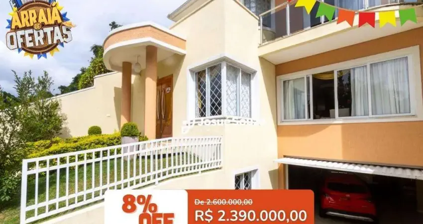Casa com 4 dormitórios à venda, 386 m² por R$ 2.390.000,00 - Cascatinha - Curitiba/PR