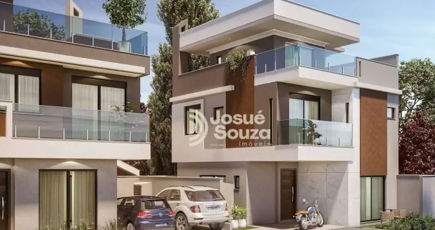 Sobrado com 3 dormitórios à venda, 145 m² por R$ 1.155.000,00 - Jardim Social - Curitiba/PR