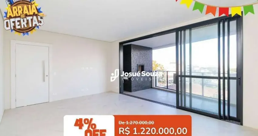 Apartamento com 2 dormitórios à venda, 88 m² por R$ 1.220.000,00 - Água Verde - Curitiba/PR