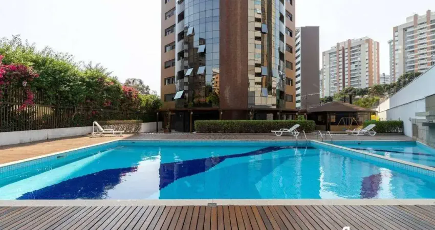 Apartamento mobiliado com 3 dormitórios à venda andar alto - ecoville - curitiba/pr