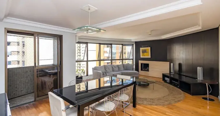 Apartamento à venda, 3 quartos mobiliado no mossunguê, curitiba, pr