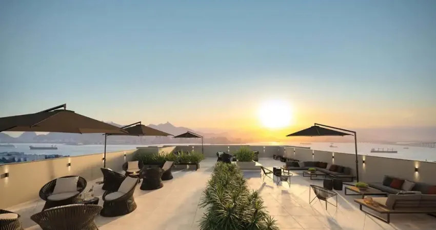 vem aí nolo lançamento no centro de Niteroi com com vista Baía de Guanabara
