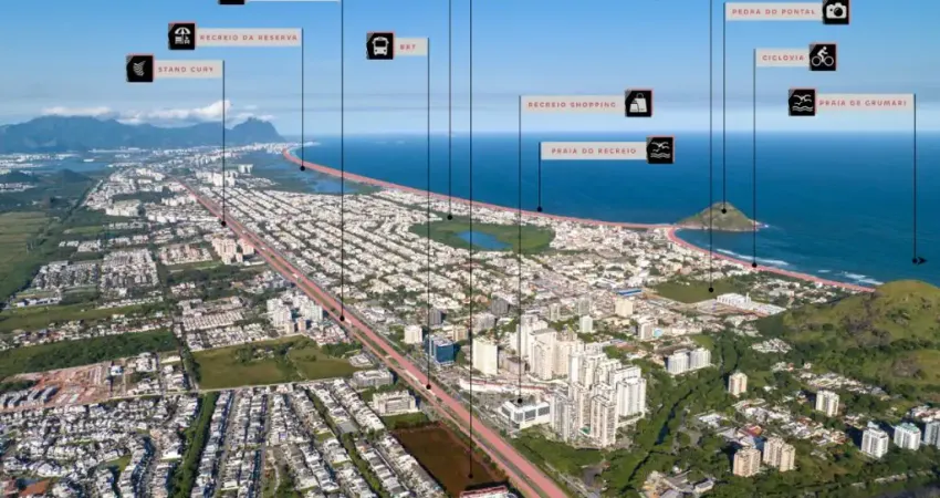 Apartamentos com cobertura  enfrente Recreio Shopping