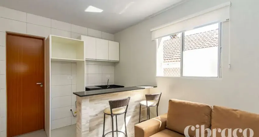 Apartamento no bigorrilho com 1 quarto de 55m² - condomínio champagnat garden