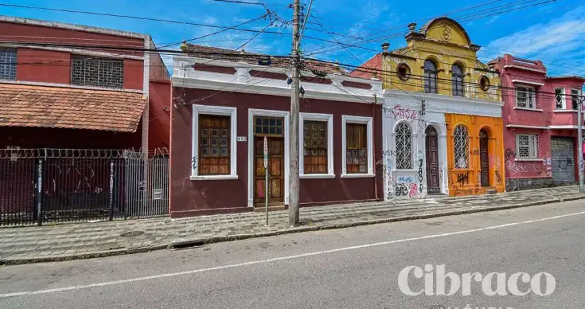Terreno comercial à venda na Rua Inácio Lustosa, 433, São Francisco, Curitiba