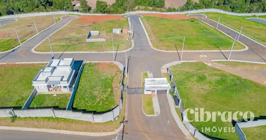 Terreno com 190,00m², em botiatuva, campo largo/pr - residencial toscana