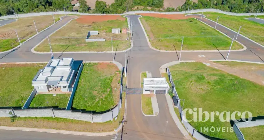 Terreno com 190,00m², em botiatuva, campo largo/pr - residencial toscana