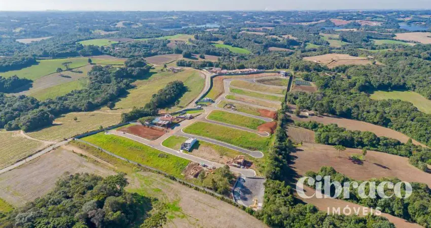 Terreno com 297,76m², em botiatuva, campo largo/pr - residencial toscana