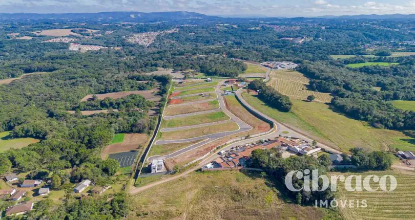 Terreno com 299,25m², em botiatuva, campo largo/pr - residencial toscana