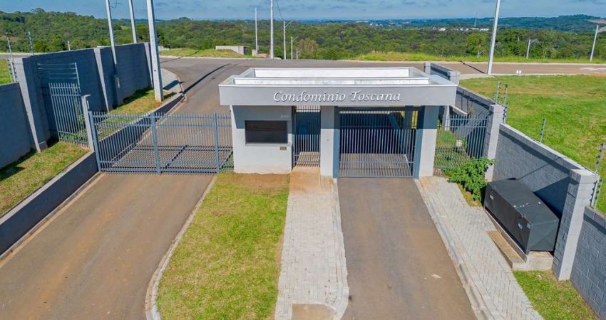 Terreno com 301,26m², em Botiatuva, Campo Largo/PR - Residencial Toscana