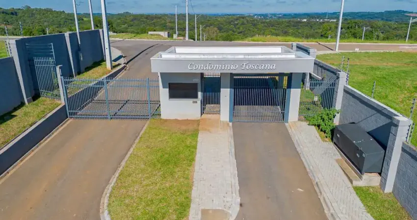Terreno com 301,26m², em Botiatuva, Campo Largo/PR - Residencial Toscana