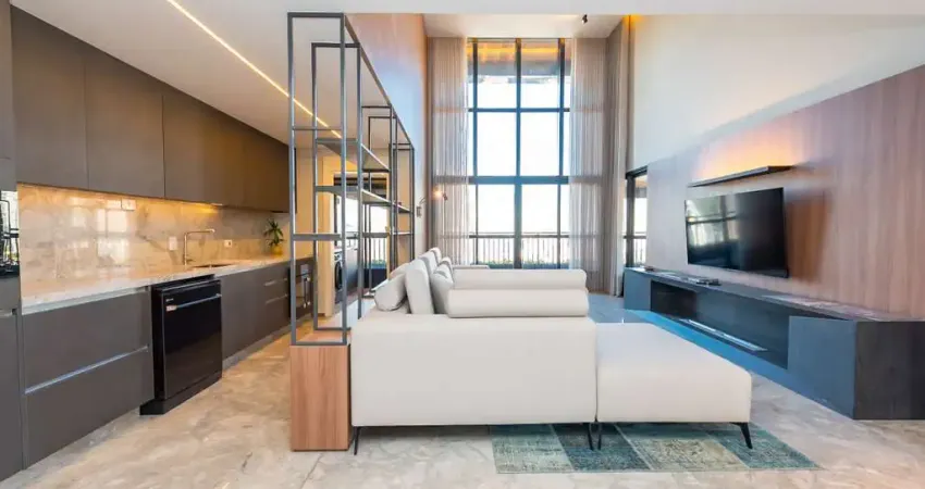 Apartamento com 2 quartos no bairro batel, próximo a praça do japão