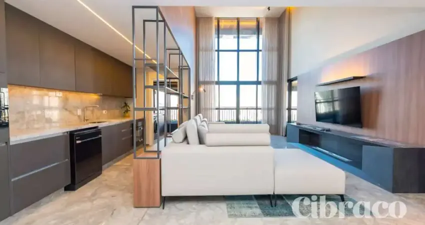 Apartamento com 2 quartos no bairro batel, próximo a praça do japão