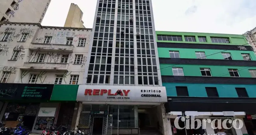 Conjunto comercial no centro de 43,52m² - edifício credireal