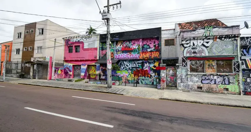 Casa comercial com 5 salas para alugar na Rua Trajano Reis, 369, São Francisco, Curitiba