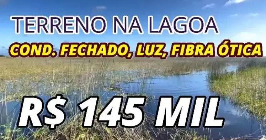 [86481] TERRENO EM OSÓRIO 17X57M PERTO  DA LAGOA DO LESSA