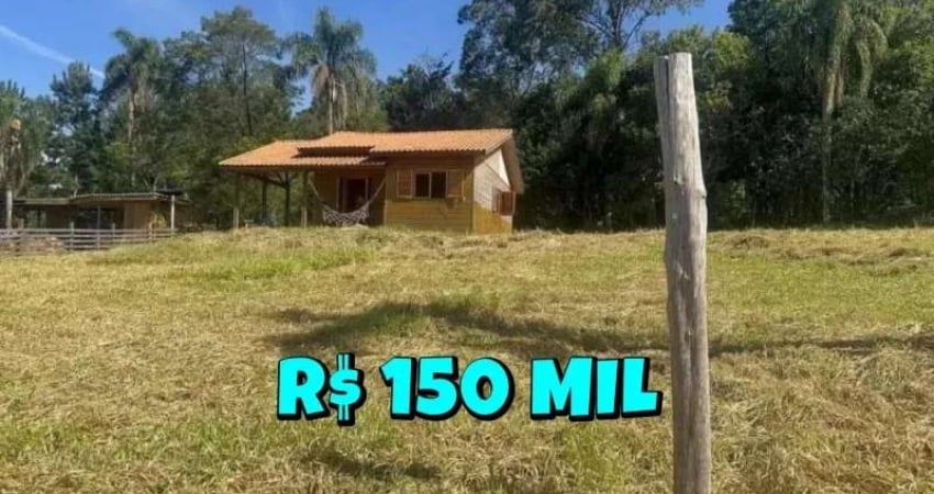 [582]CHÁCARA EM TAQUARA COM CASA MOBILIADA, LUZ, FIBRA ÓTICA, A 700M DA RS 020