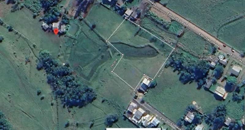 [859] TERRENO RURAL EM TRÊS CACHOEIRAS, COM 3000 M², FIBRA ÓTICA, ÁGUA DE POÇO ARTESIANO