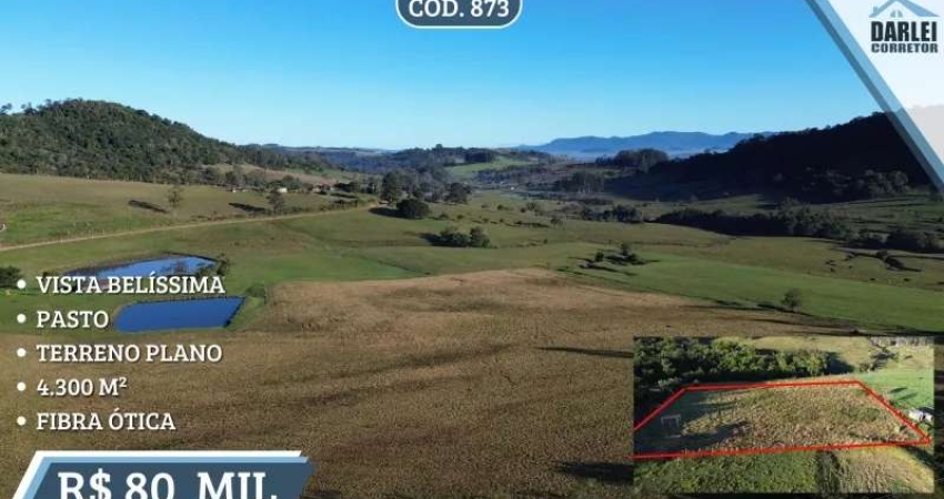 [873] CHÁCARA EM TAQUARA, 4.300 M², FIBRA ÓTICA, LUZ ELÉTRICA